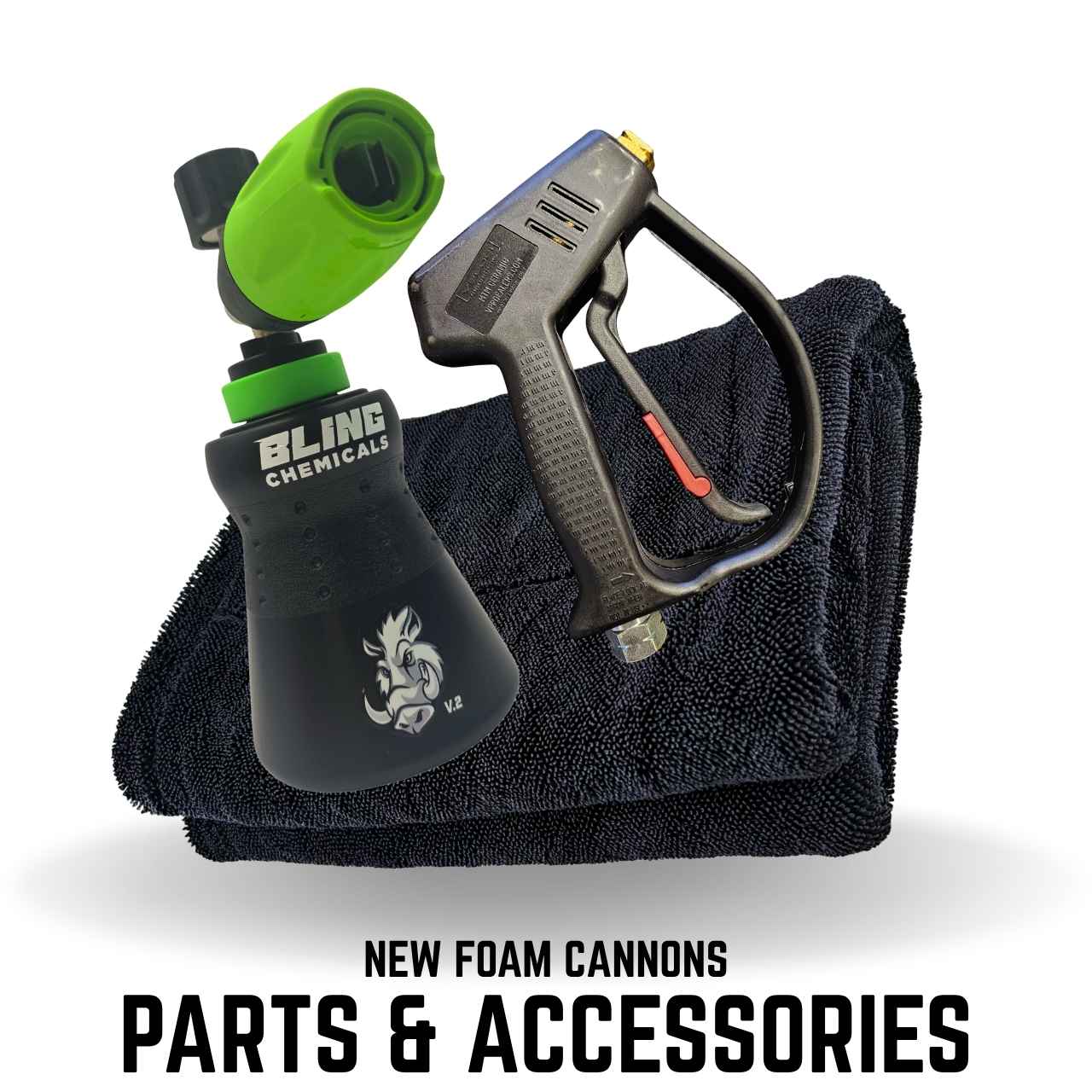 new foam cannons - parts & accessories