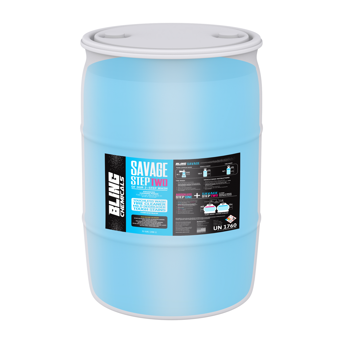 Savage 55 gal front