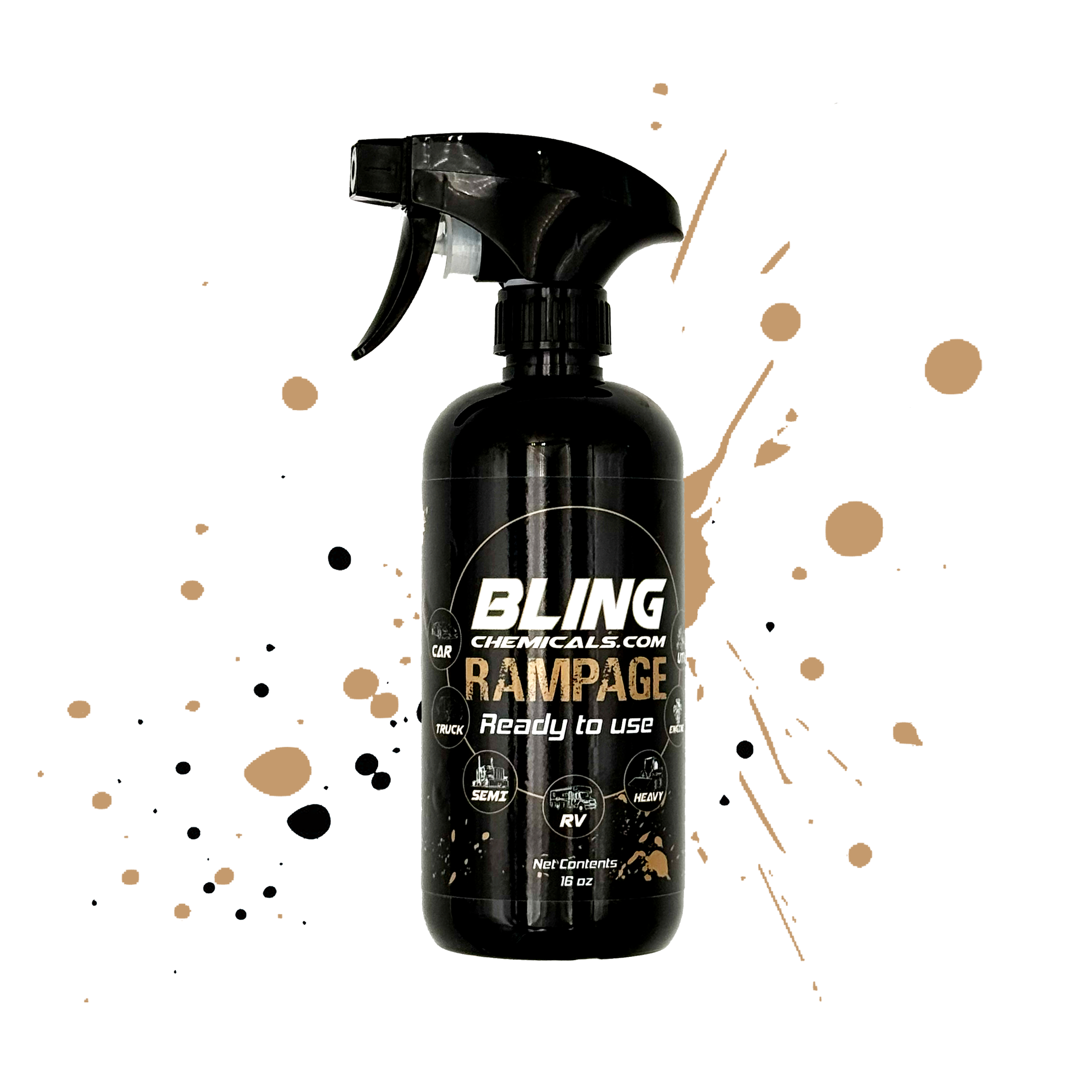 Rampage One-Step Car & Truck Wash - Polish Safe, Heavy-Duty Degreaser