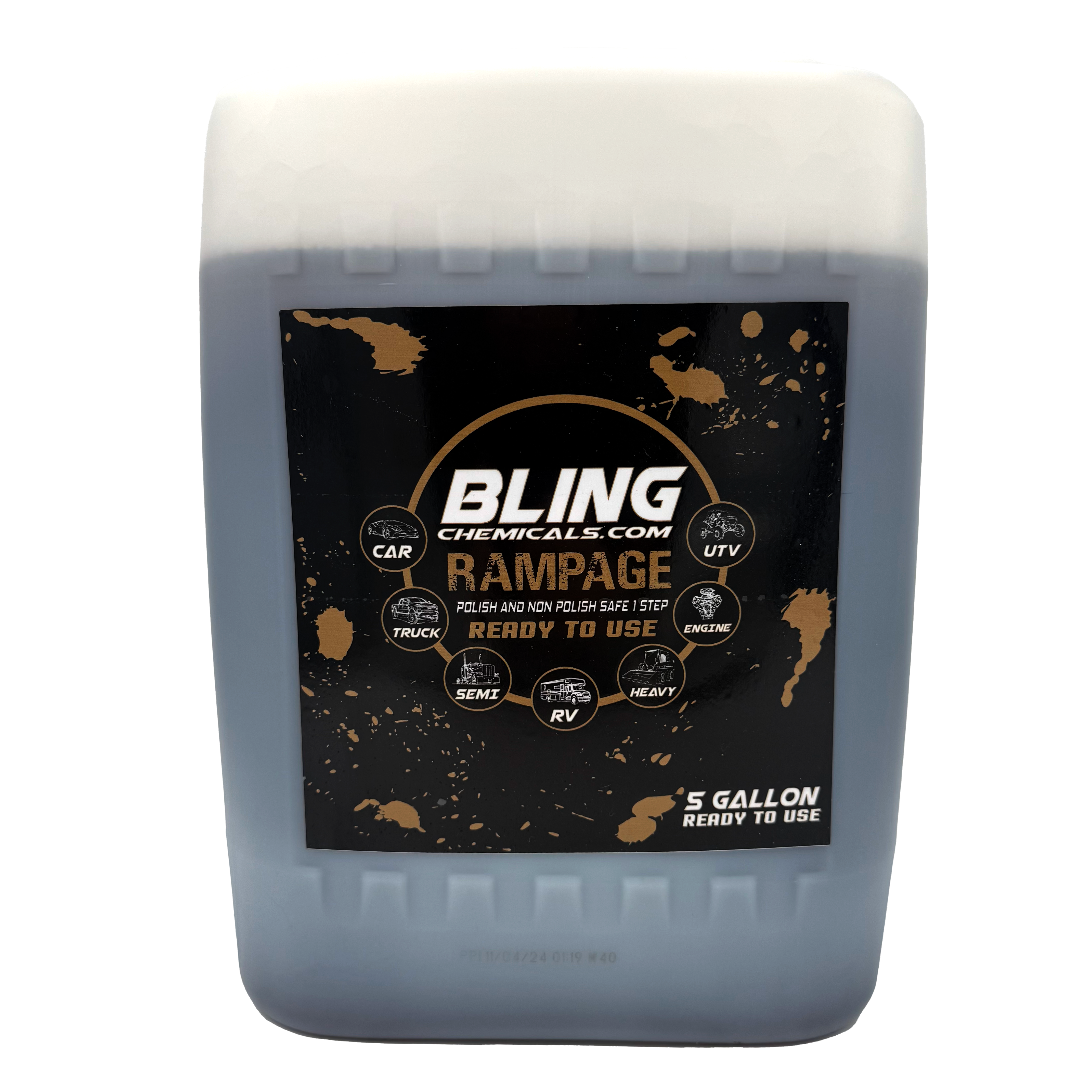 Rampage One-Step Car & Truck Wash - Polish Safe, Heavy-Duty Degreaser