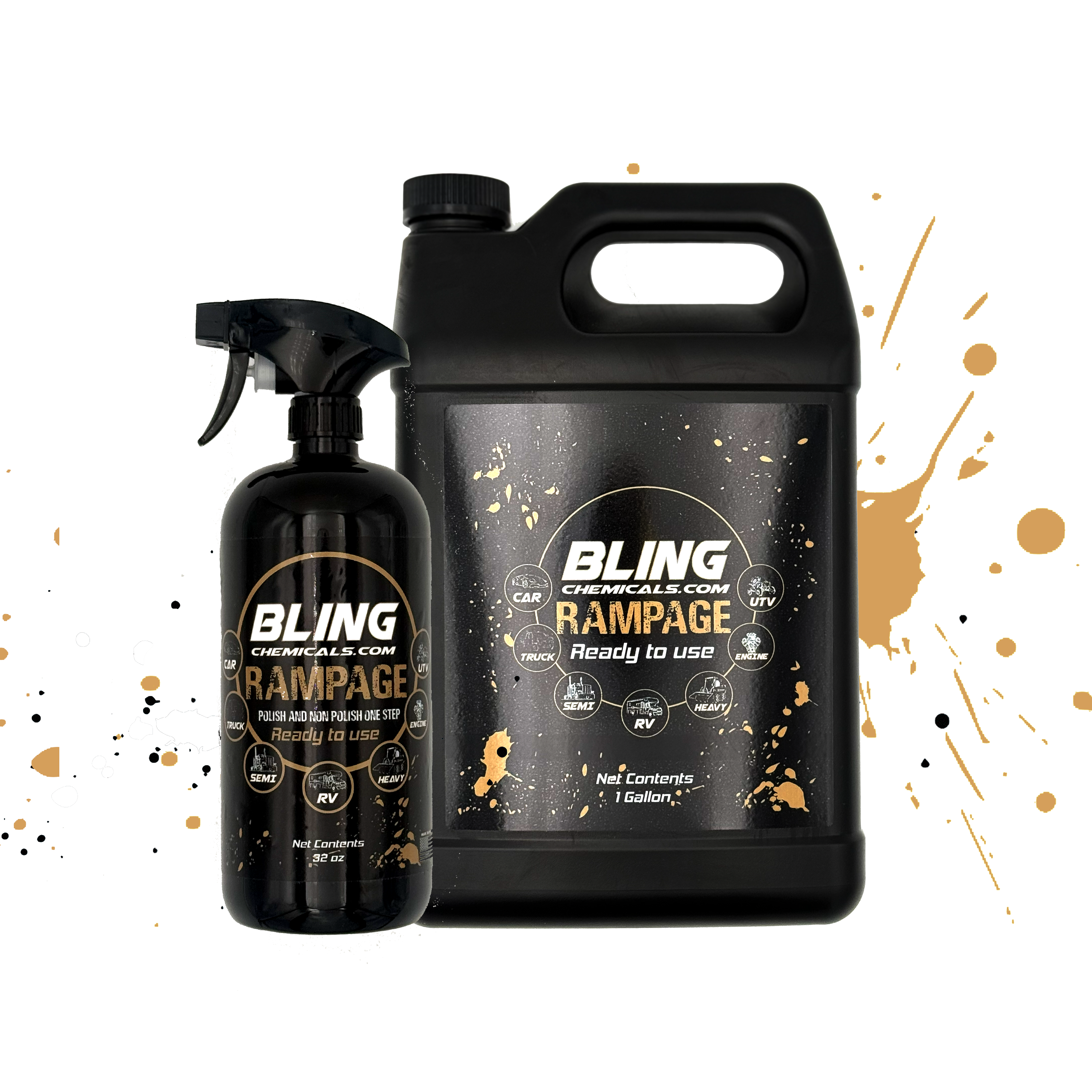 Rampage One–Step Car & Truck Wash (Polish Safe)