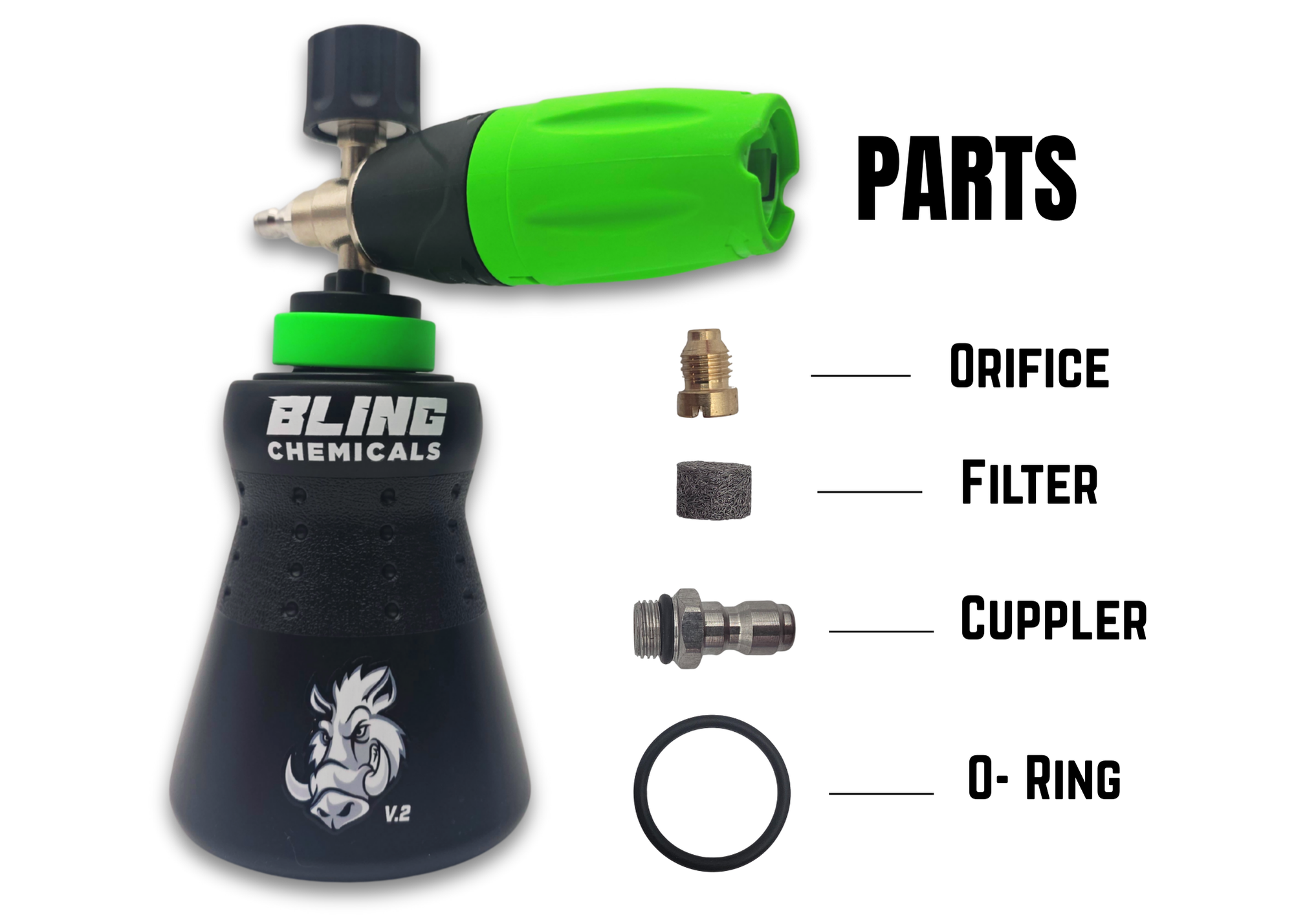 Single Big Bore Foam Cannon