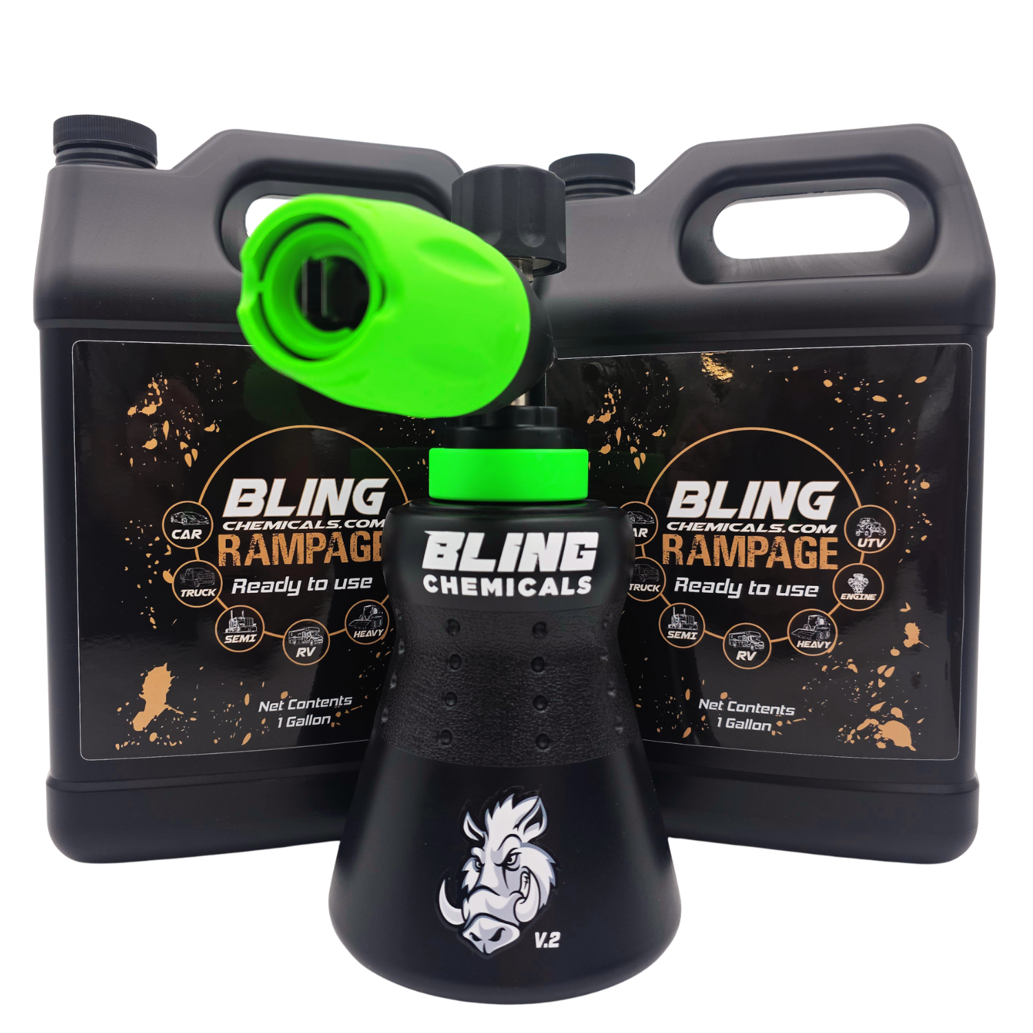Rampage One-Step Car Wash - Polish Safe | Bling Chemicals