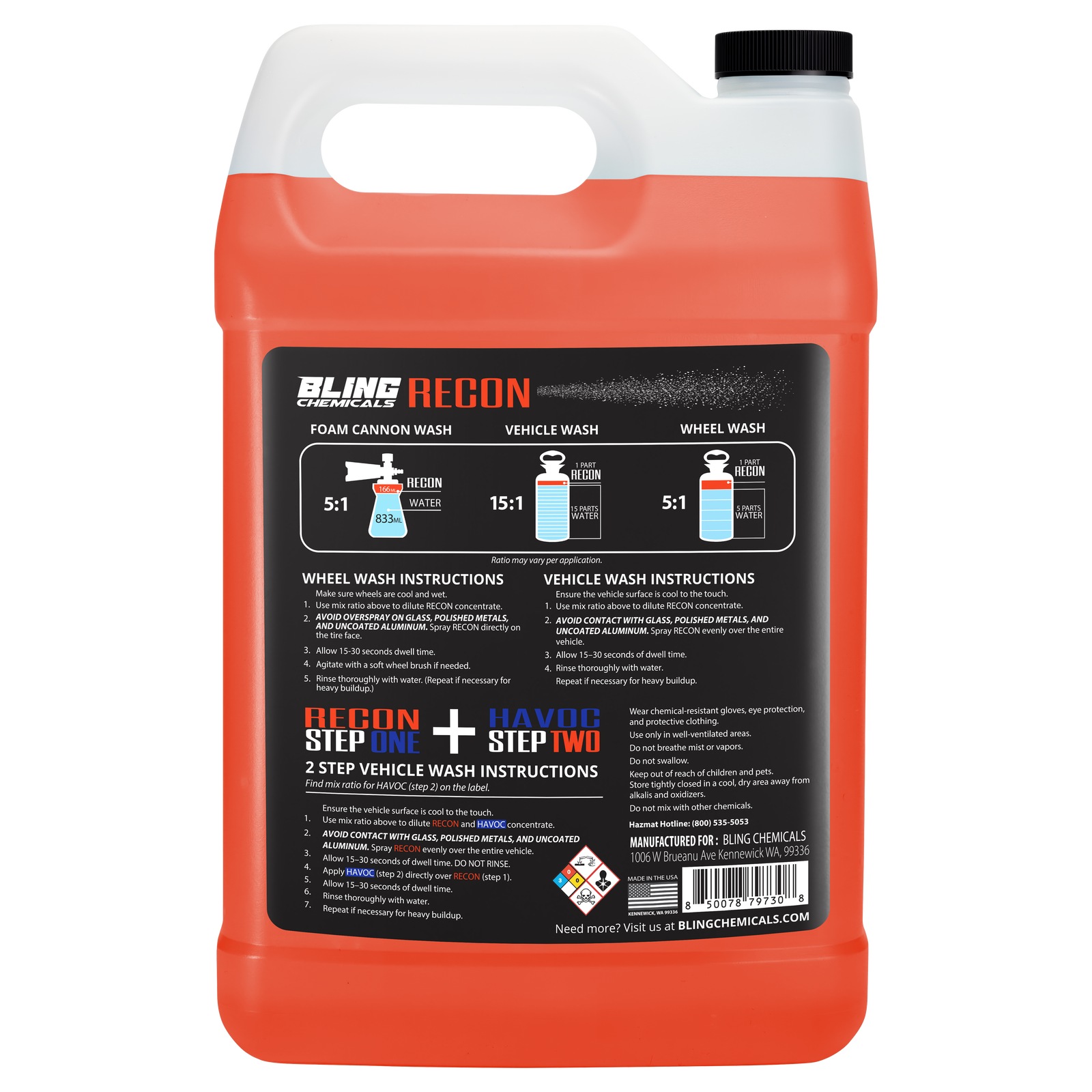 Recon 1 gal back