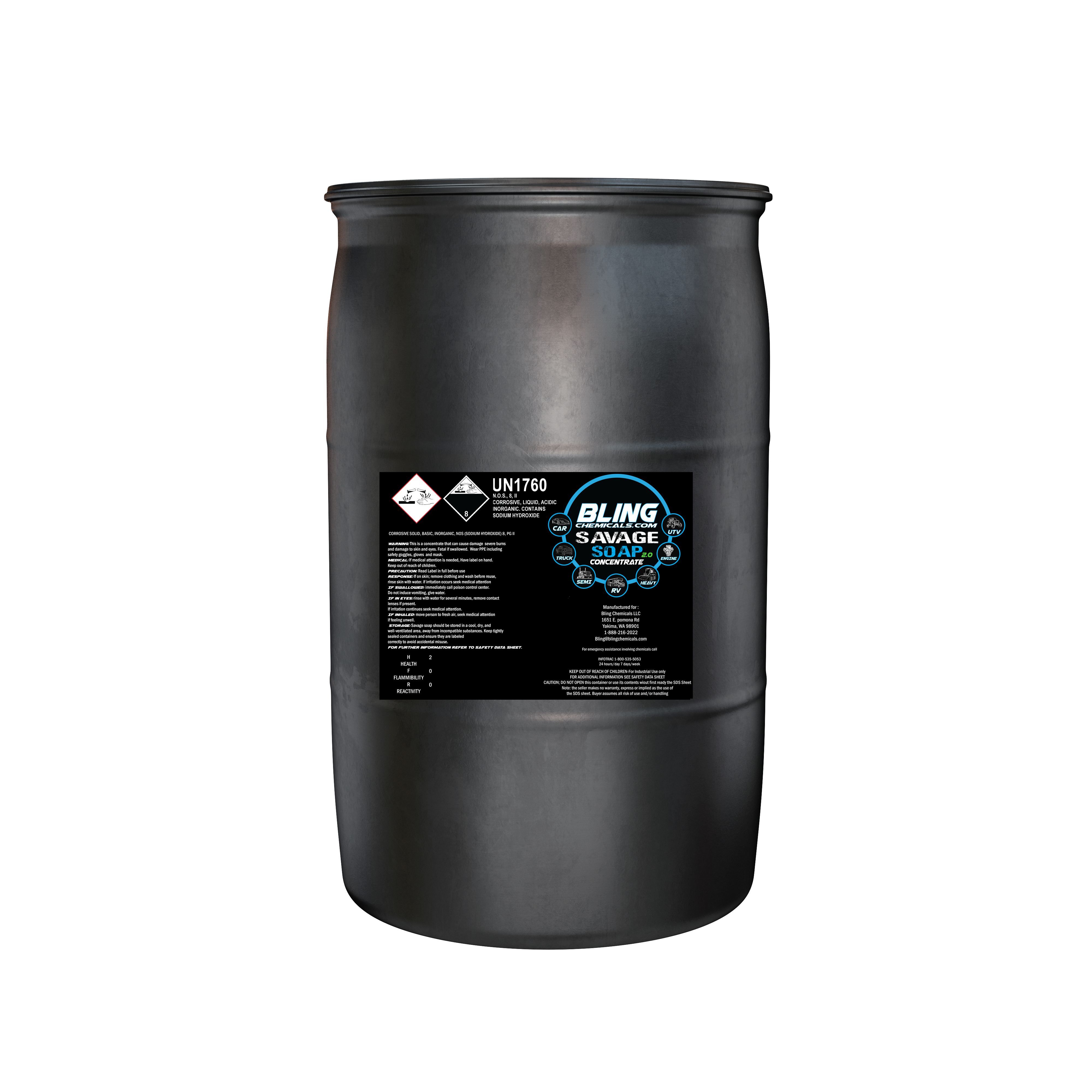 2-Step Touchless Vehicle Wash Kits